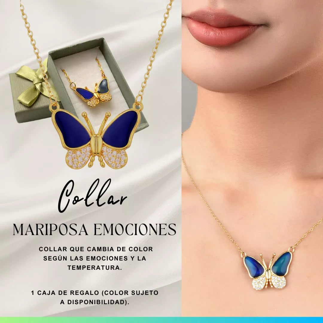 Collar ButterFly + Caja de regalo: Conecta contigo misma🦋