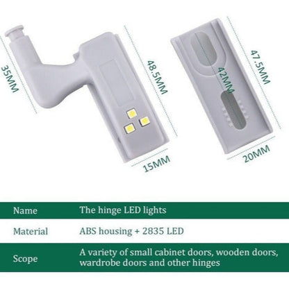 AbreLuz® Luz Led automatica para espacios reducidos 💡