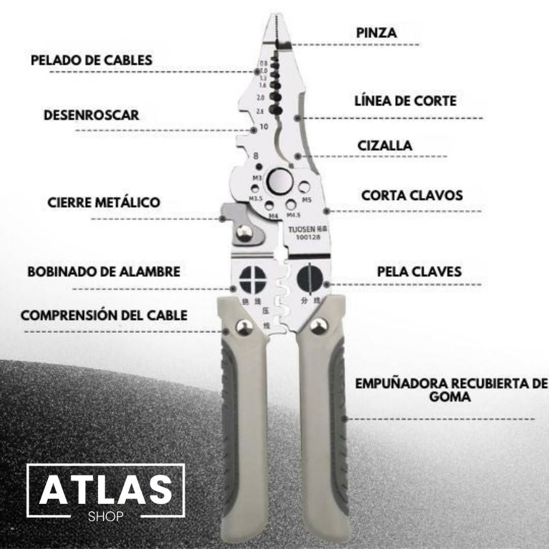 ElectriPro® Alicate Multifuncional para profesionales