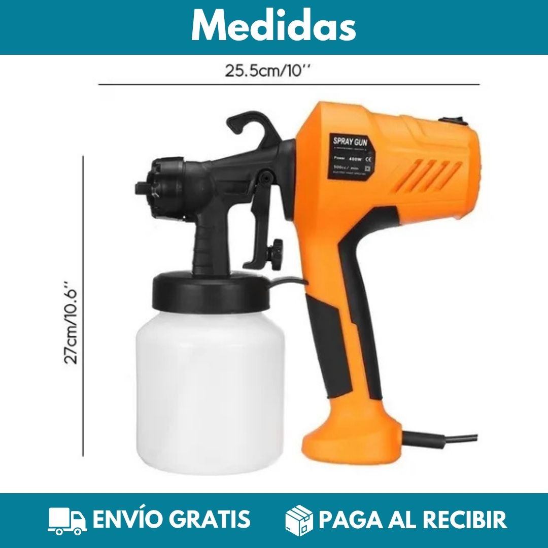 PintaFácil® Pistola para Pintar Eléctrica