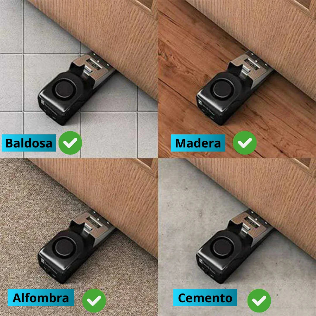 🚨Tope de Puerta con Alarma