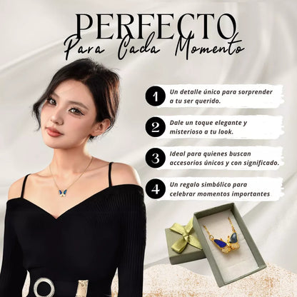 Collar ButterFly + Caja de regalo: Conecta contigo misma🦋