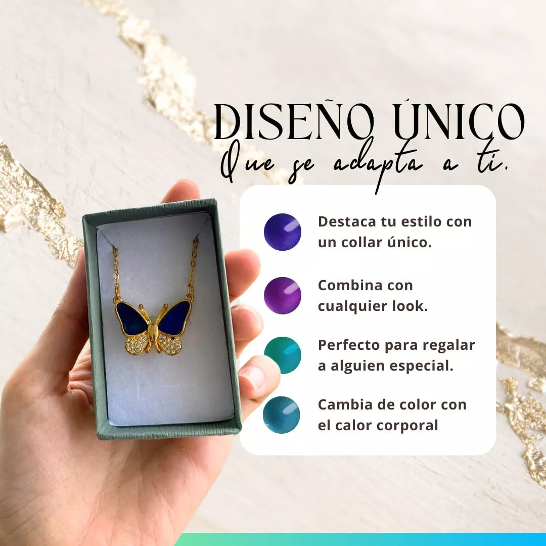 Collar ButterFly + Caja de regalo: Conecta contigo misma🦋