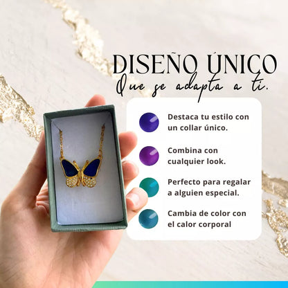 Collar ButterFly + Caja de regalo: Conecta contigo misma🦋
