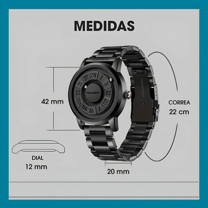 Foxbox® : Reloj Magnetico de Lujo