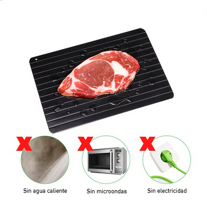 Bandeja Descongelante para Alimentos + Recetario: Ebook Gratuito 🥩🔥